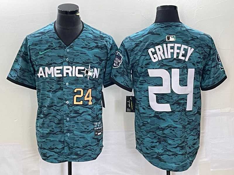 Men's Seattle Mariners #24 Ken Griffey Number Teal 2023 All Star Cool Base Stitched Jersey,We sell and wholesale Men's Seattle Mariners #24 Ken Griffey Number Teal 2023 All Star Cool Base Stitched Jersey on line form chian!